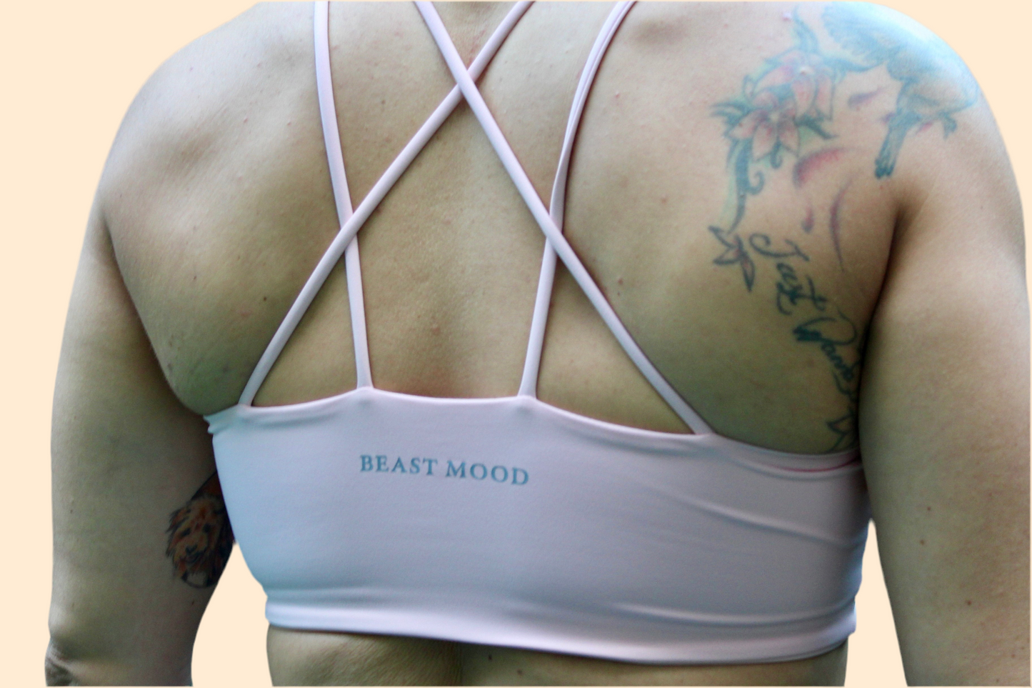 Sports bra ALBUS pink