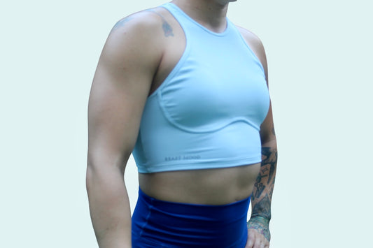 Crop top LUPASTER sky