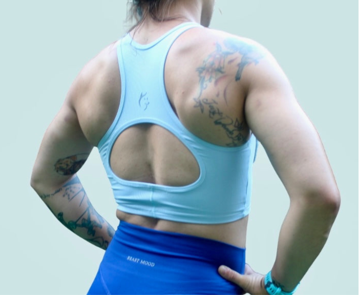 Crop top LUPASTER sky
