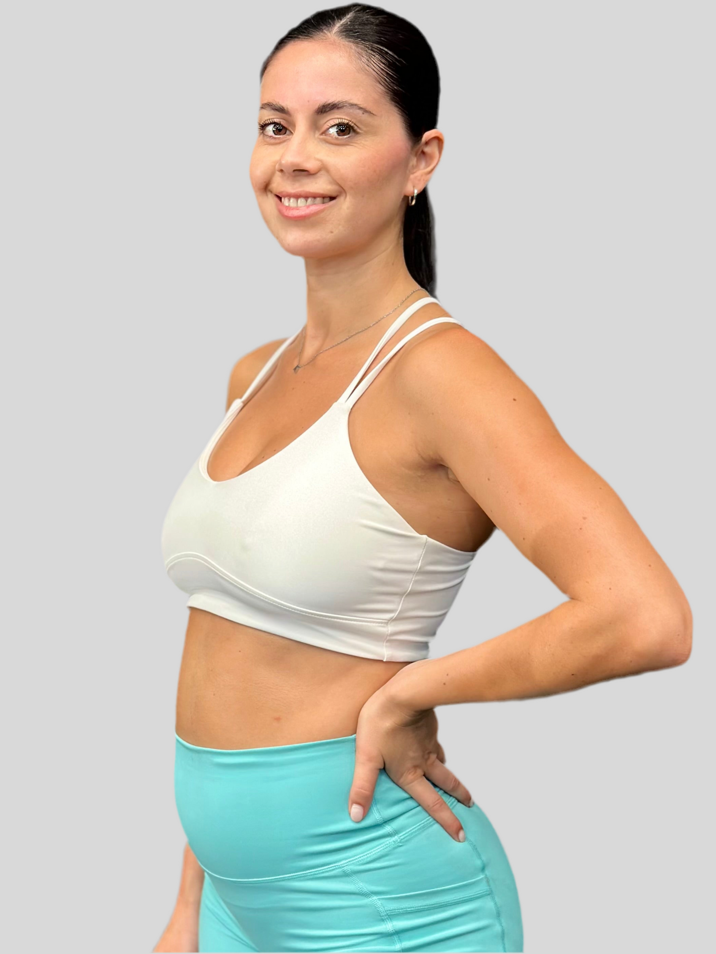 Sports bra ALBUS white