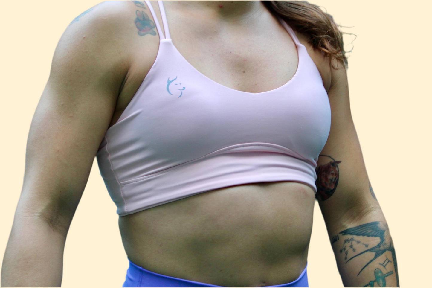 Sports bra ALBUS pink