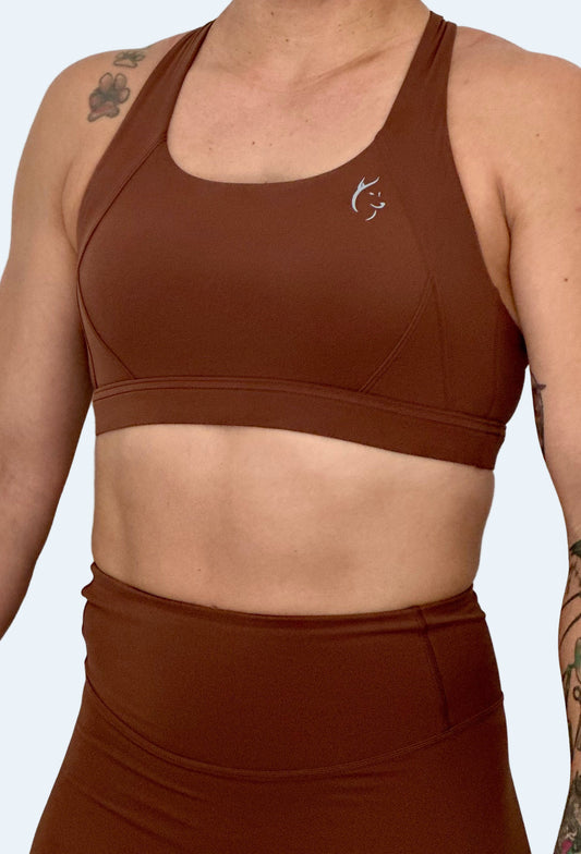Sports Bra DINGO brown