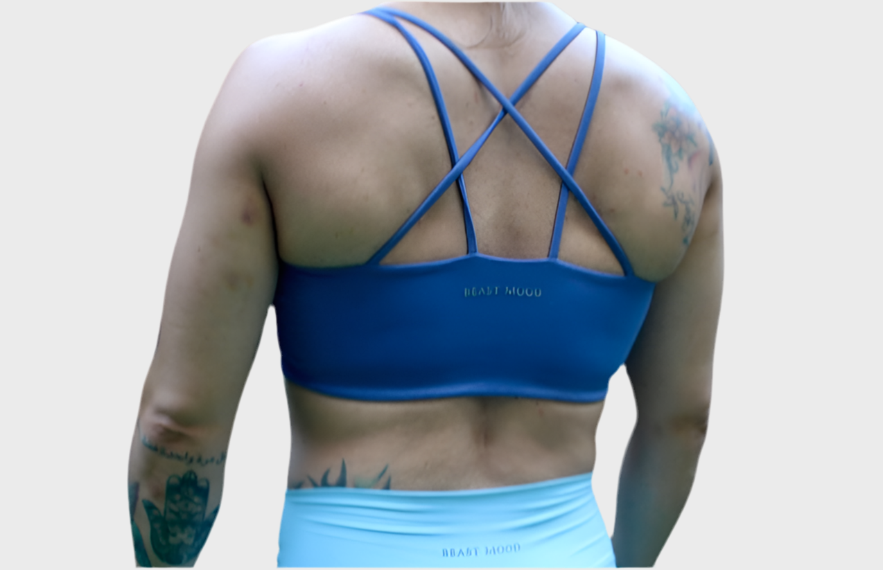 Sports bra ALBUS navy