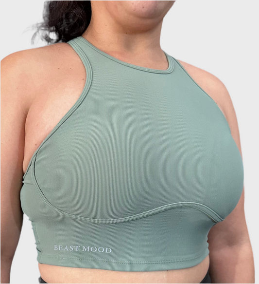 Crop top LUPASTER jade