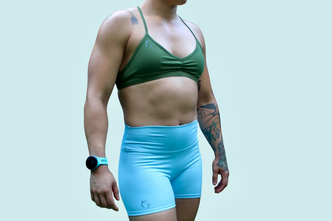 Sports bra HALLSTROMI green
