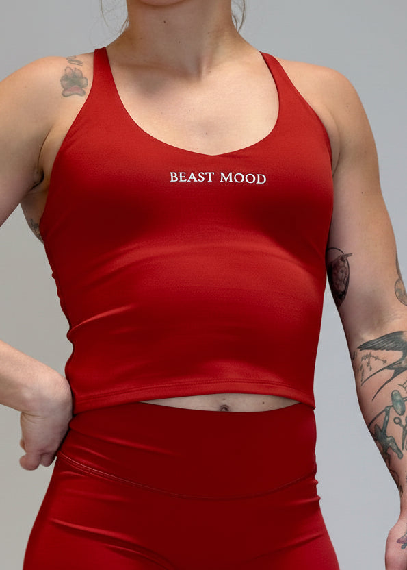 Crop-Top TUNDRA red