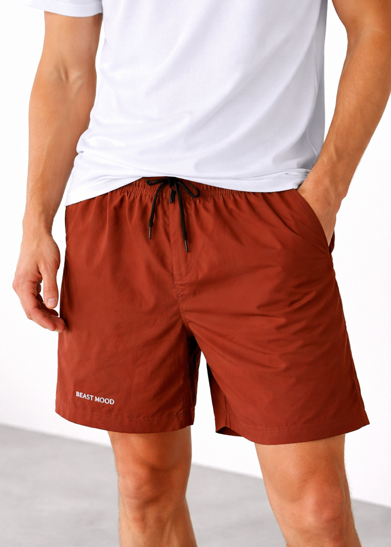 Pantalón corto LANIGER terracota