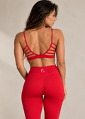 Sports bra SIMENSIS coral