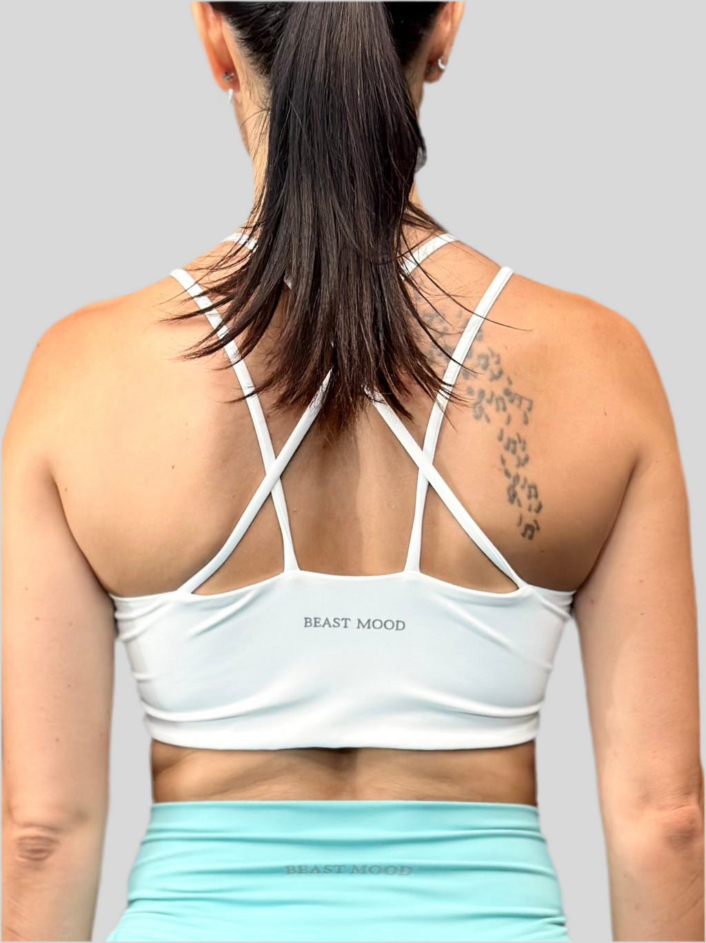 Sports bra ALBUS white