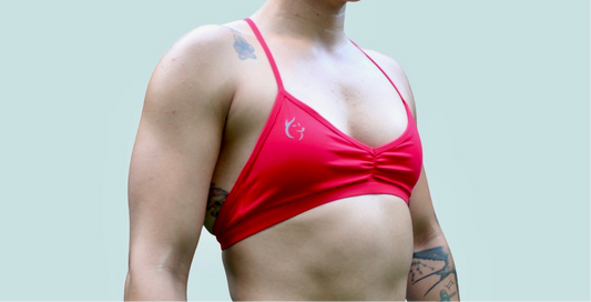 Sports bra  HALLSTROMI red