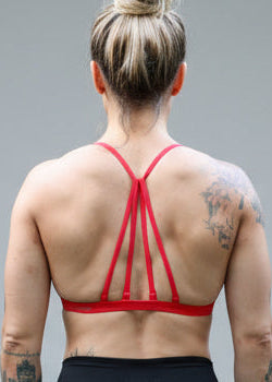 Sports bra  HALLSTROMI red