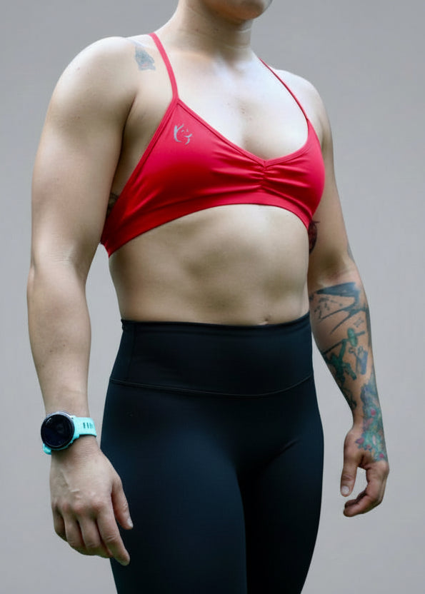 Sports bra  HALLSTROMI red