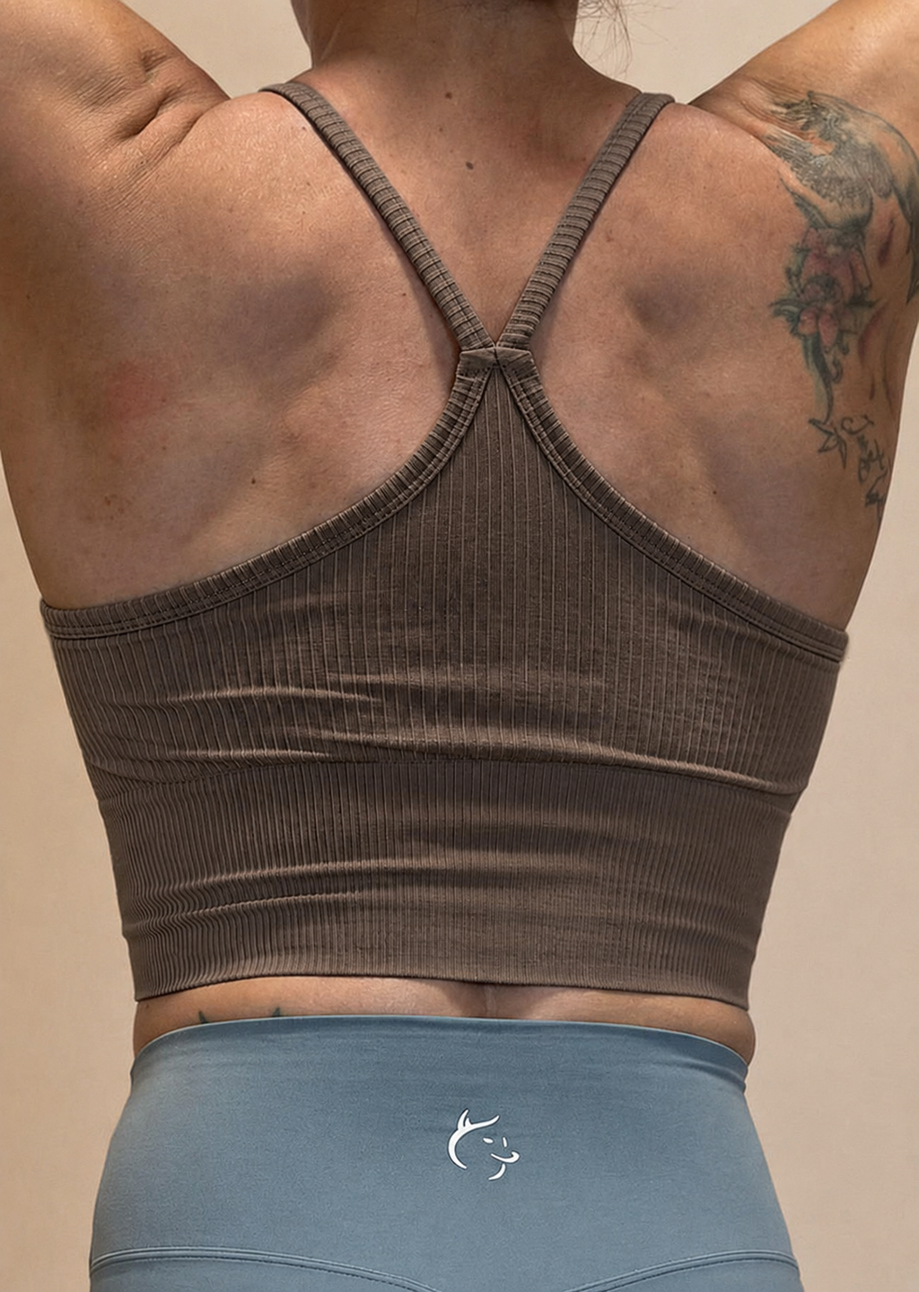 Crop-Top LUPUS brown