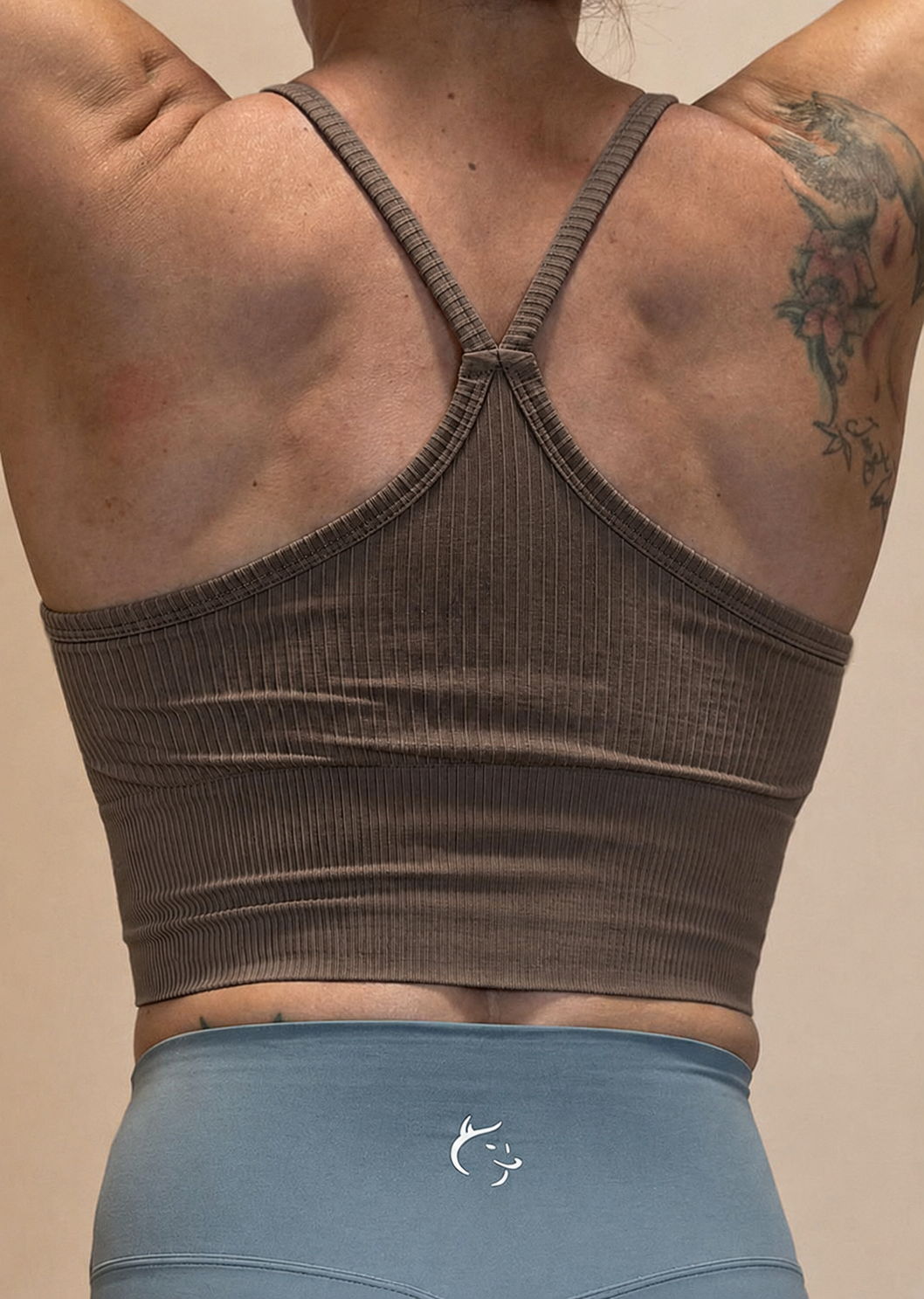 Crop-Top LUPUS brown