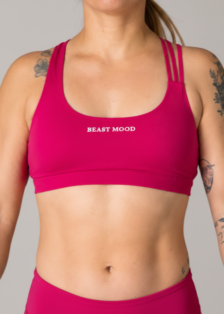 Sports bra VANCOUVER.X1 cherry