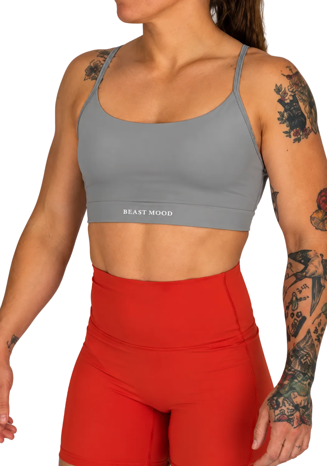 Sports bra ALBUS.2 grey