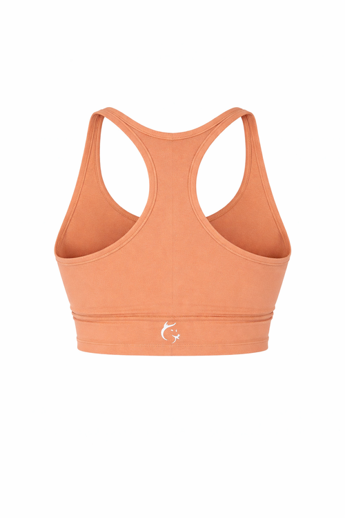 Crop top DINGO terracota
