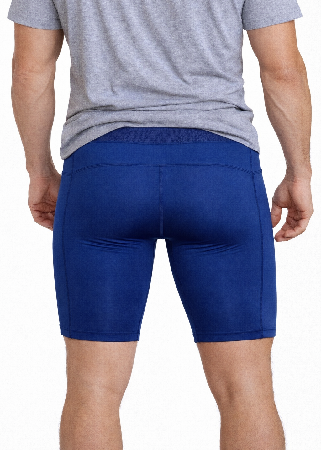 Mallas cortas hombre azul