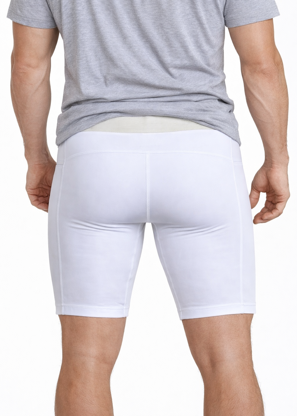 Mallas cortas hombre blanco