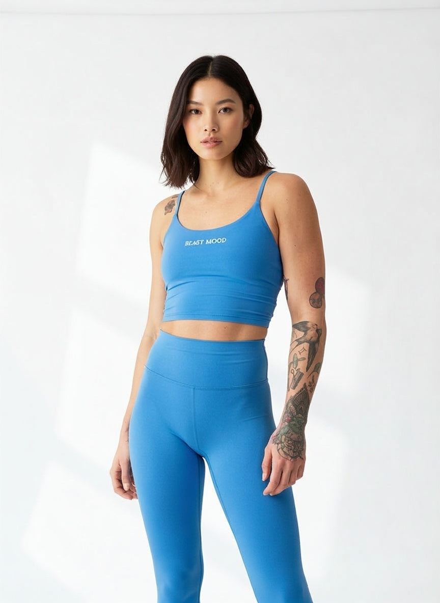 Crop-Top SAARLOOS blue