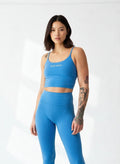 Crop-Top SAARLOOS blue